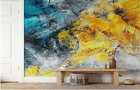 黄梅墙面油画如何保养？