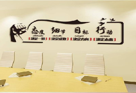 黄梅企业文化墙主要展示什么？