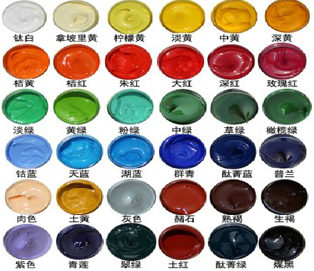 黄梅墙绘颜色的选择有讲究。