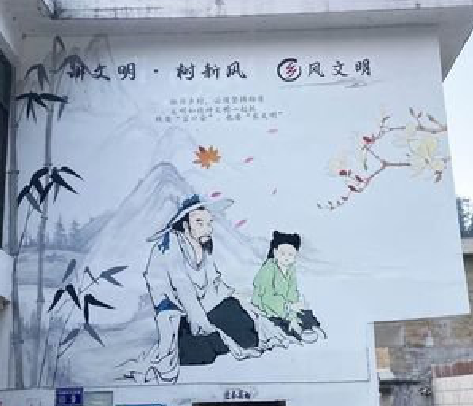 黄梅分享几个墙绘保养知识。